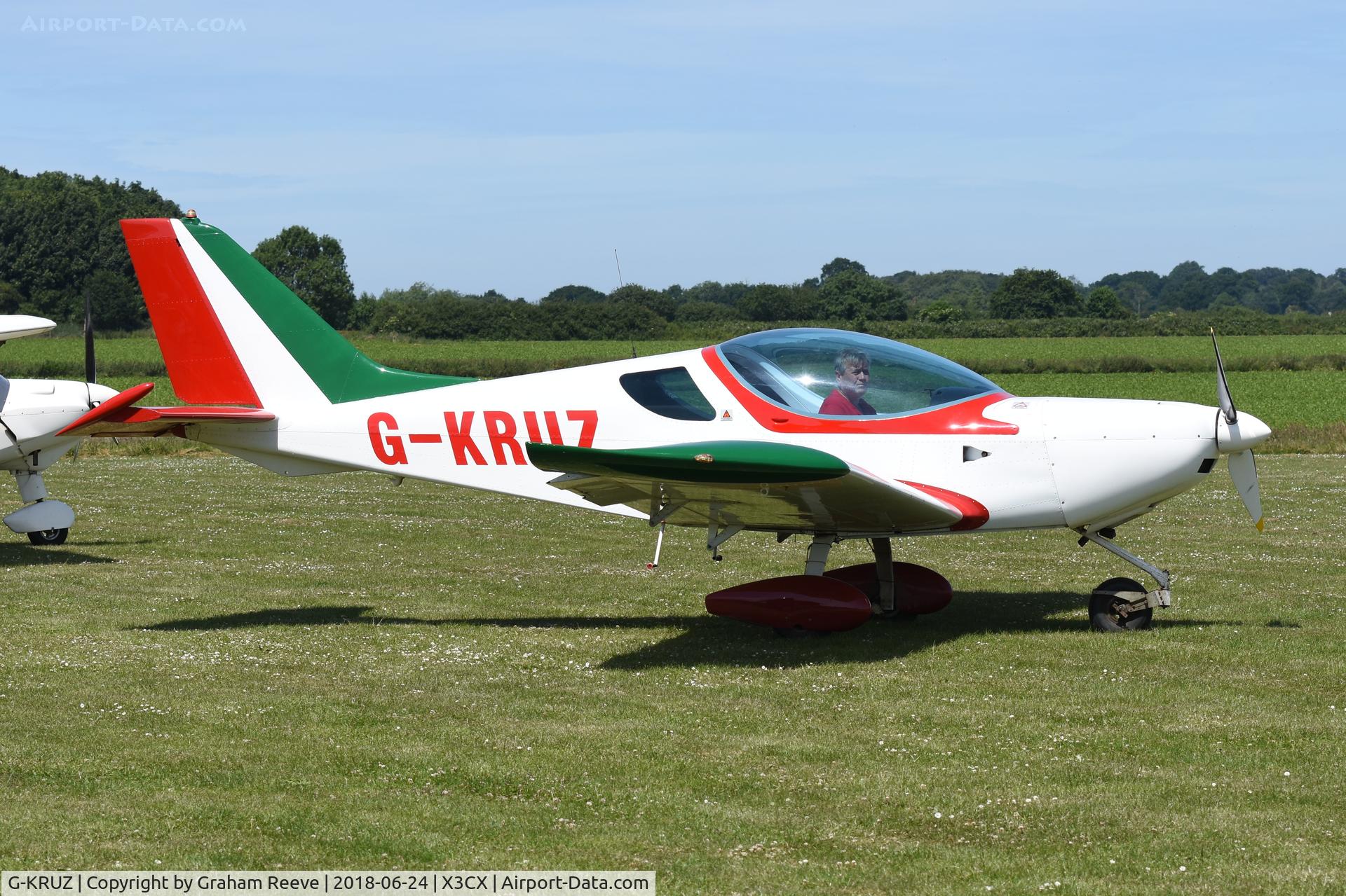 G-KRUZ, 2010 CZAW SportCruiser C/N LAA 338-14765, Just landed at Northrepps.