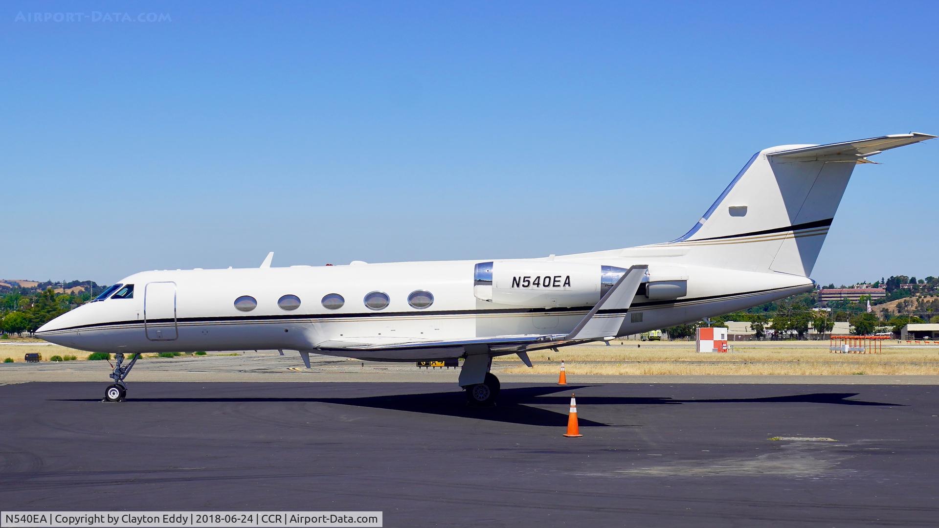 N540EA, 1981 Gulfstream American G-1159A Gulfstream III C/N 338, Buchanan Field Concord California 2018.