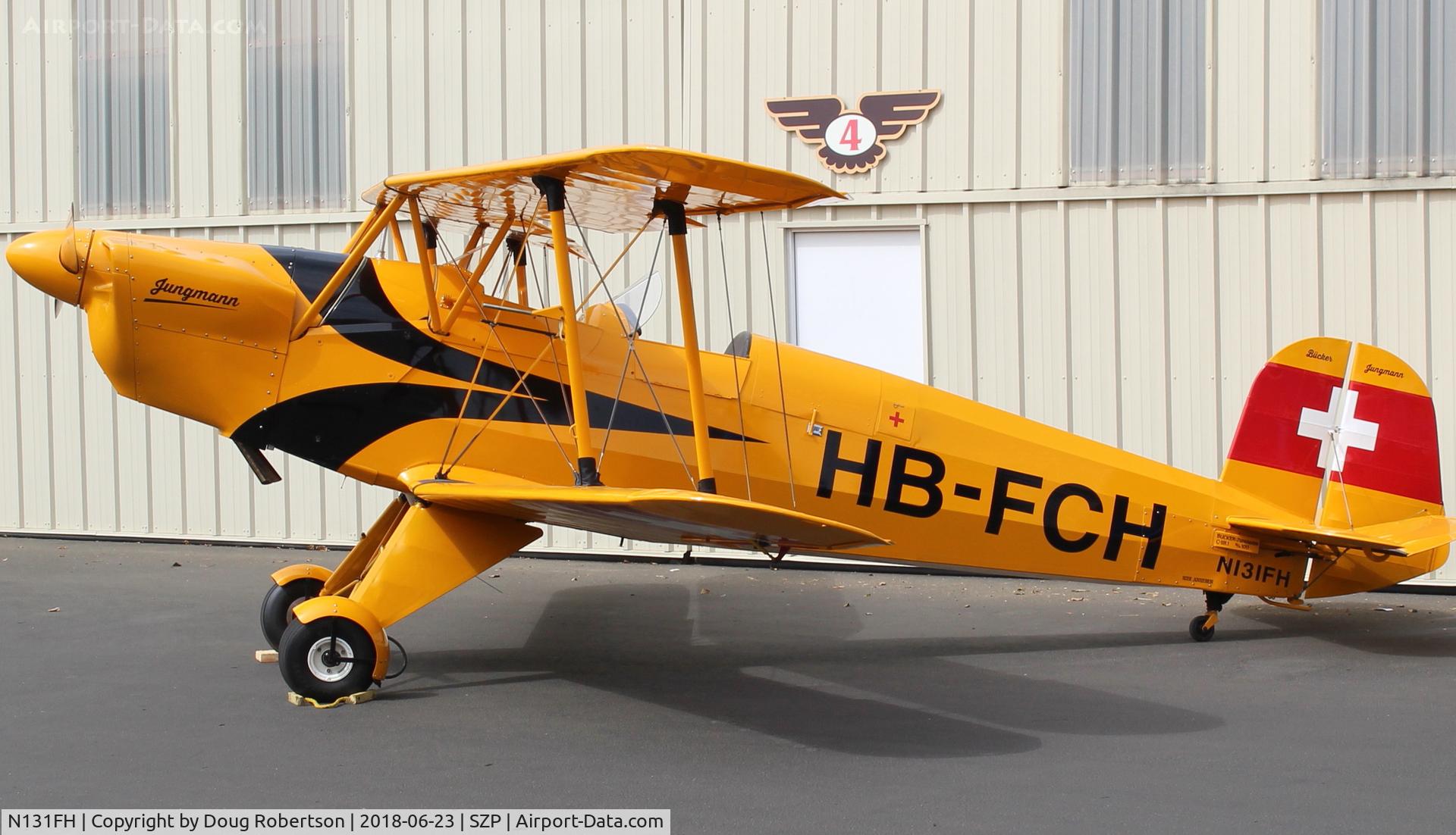 N131FH, Bucker Bu-131 Jungmann C/N 1011, Bucker JUNGMANN C-131.1, Lycoming AEIO-320