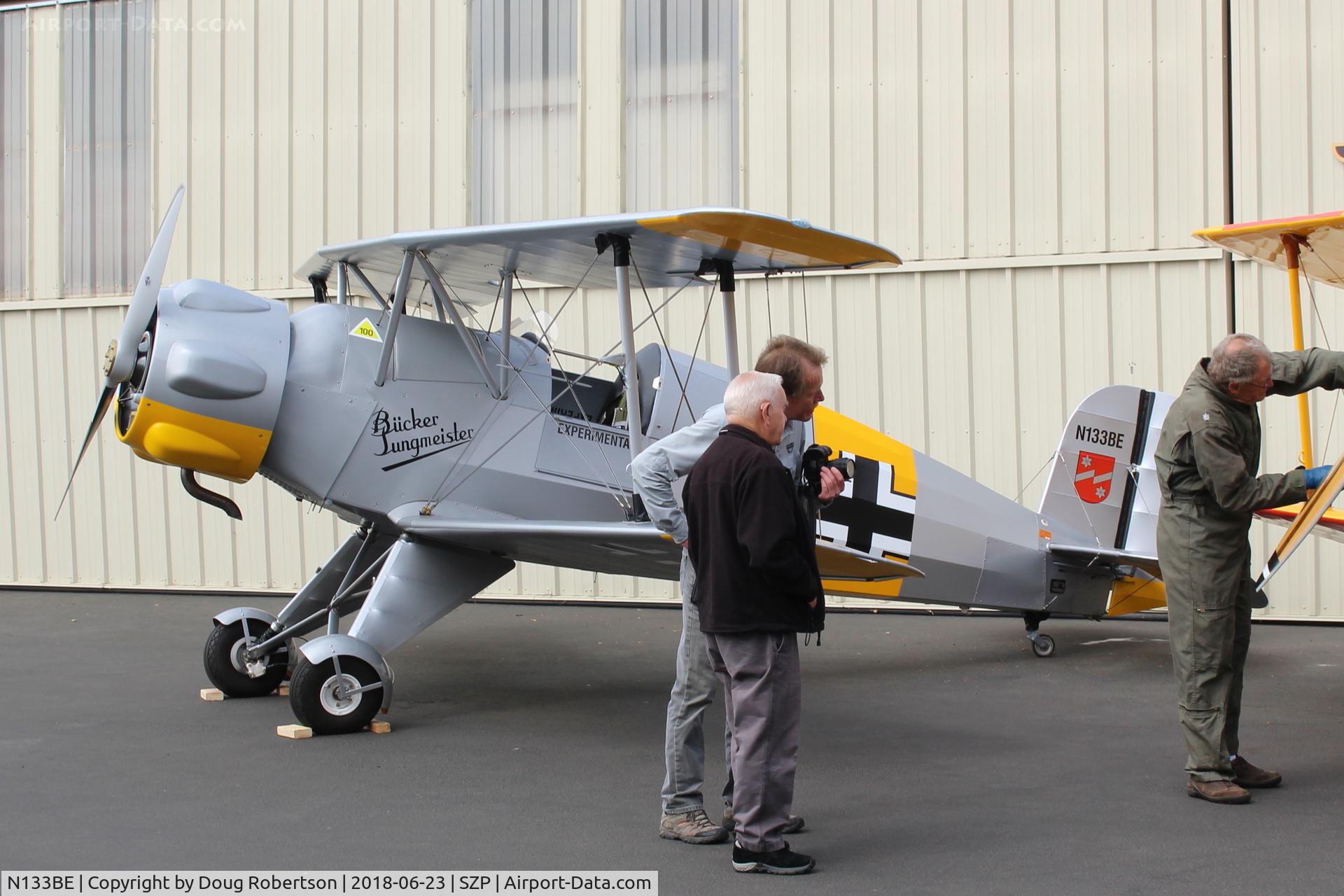 N133BE, 2017 Bucker Bu-133 Jungmeister Replica C/N 008, 2017 BILLMAYER JUNGMEISTER, Aerosport IO-375M1S, Experimental class
