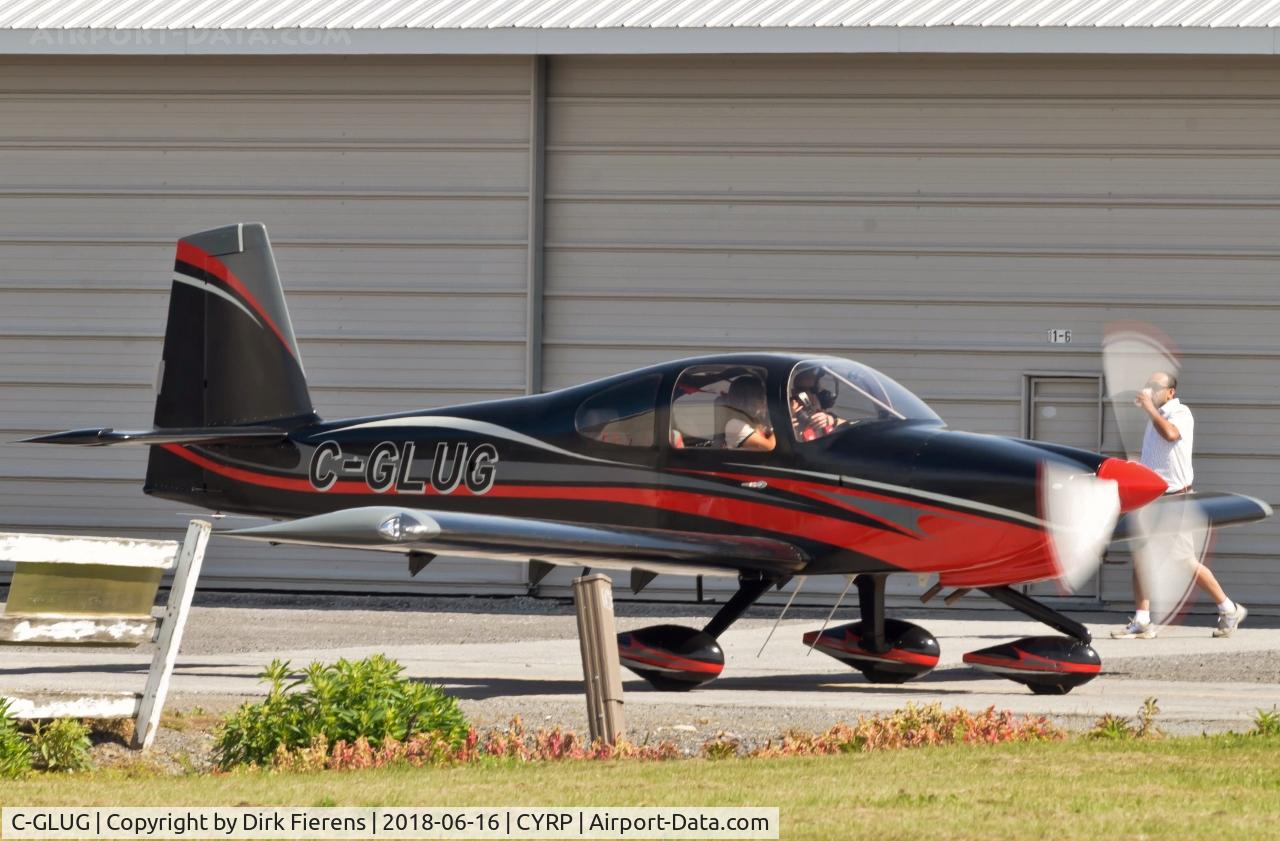 C-GLUG, 2017 Vans RV-10 C/N 41313, Leaving for rwy 10
