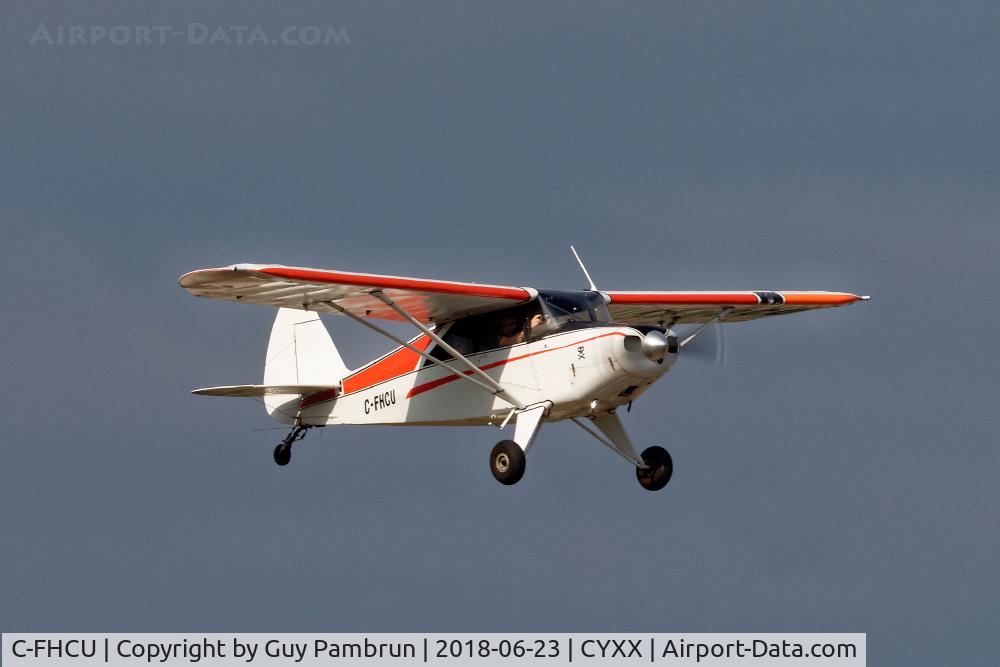 C-FHCU, 1983 Wag-Aero Wag-a-Bond C/N 1SJ, Landing
