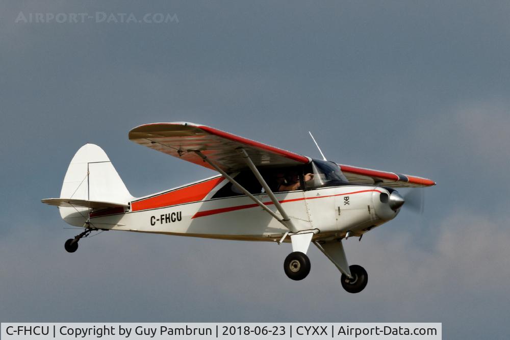 C-FHCU, 1983 Wag-Aero Wag-a-Bond C/N 1SJ, Landing