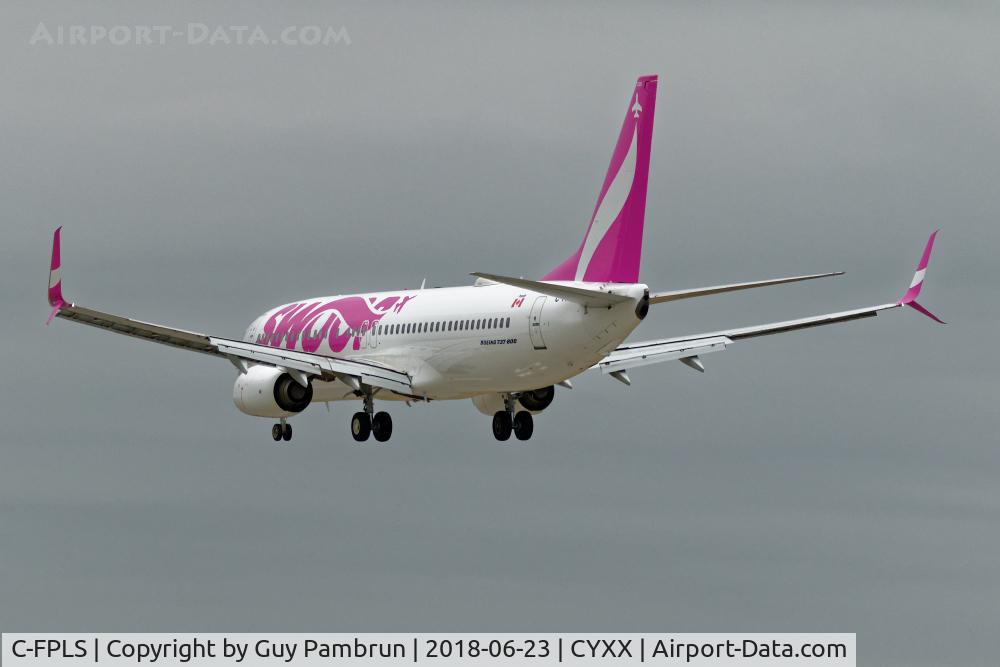 C-FPLS, 2015 Boeing 737-8CT C/N 60132, WestJet's new spinoff discount airlines.