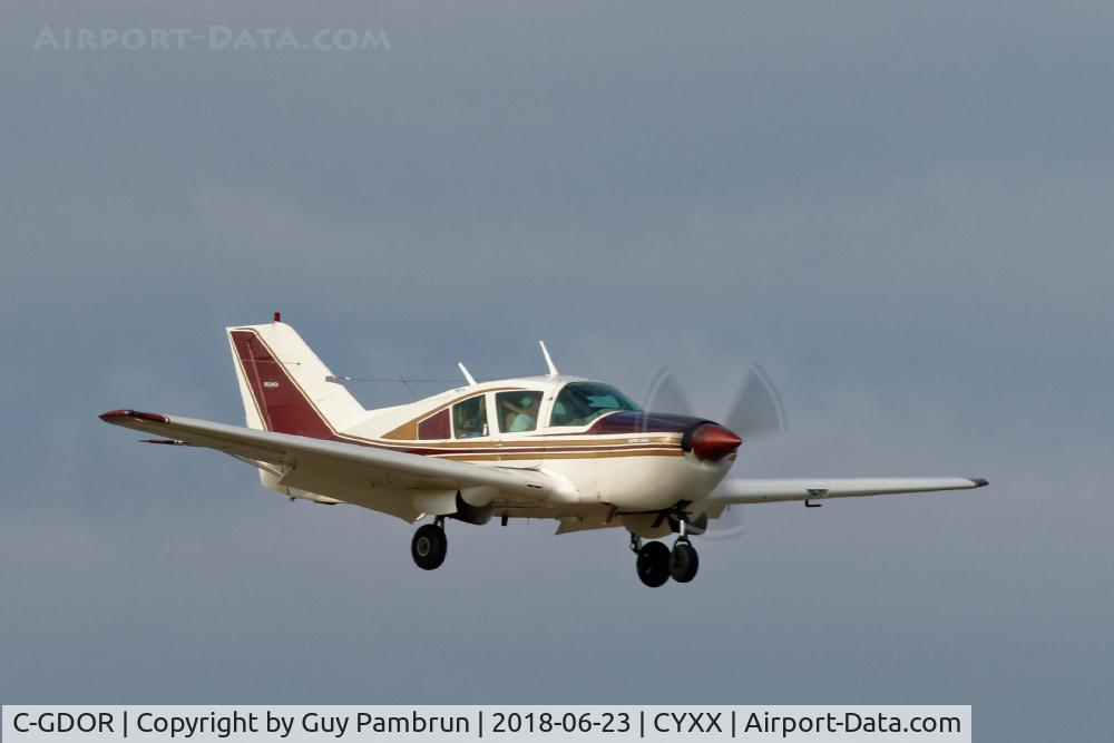C-GDOR, 1974 Bellanca 17-30A Viking C/N 74-30661, Landing