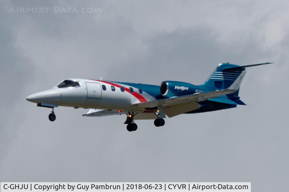 C-GHJU, 1996 Learjet 31A C/N 31-120, Landing