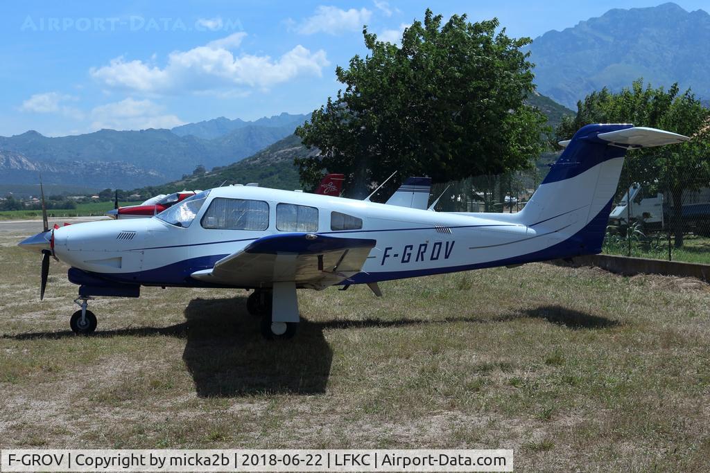F-GROV, Piper PA-28RT-201T Arrow IV C/N 28R8131009, Parked. Crashed in Grosseto (Italy)