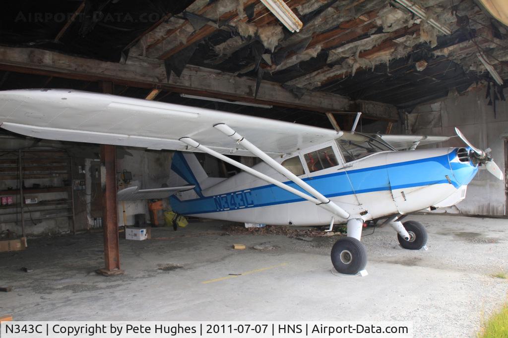 N343C, 1947 Stinson 108-2 Voyager C/N 108-3343, N343C Stinson 108 at Haines, AK