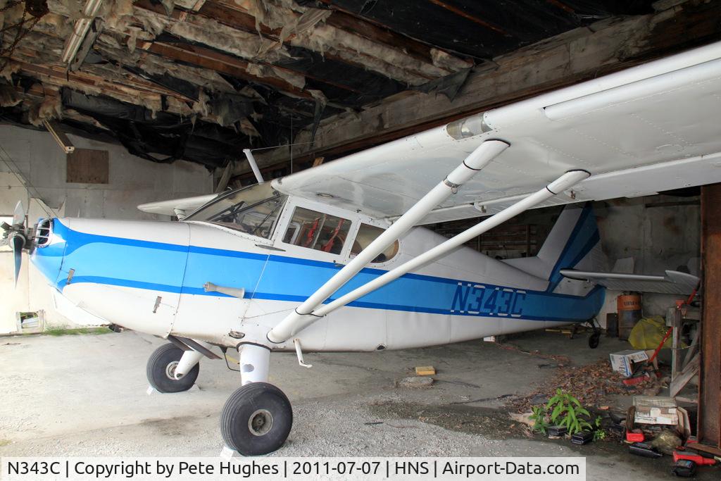 N343C, 1947 Stinson 108-2 Voyager C/N 108-3343, N343C Stinson 108 at Haines, AK