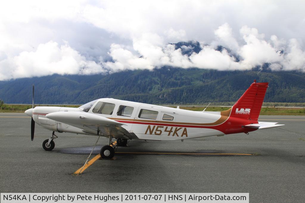 N54KA, 1978 Piper PA-32-300 Cherokee Six C/N 32-7840197, N54KA Pa32 at Haines, AK