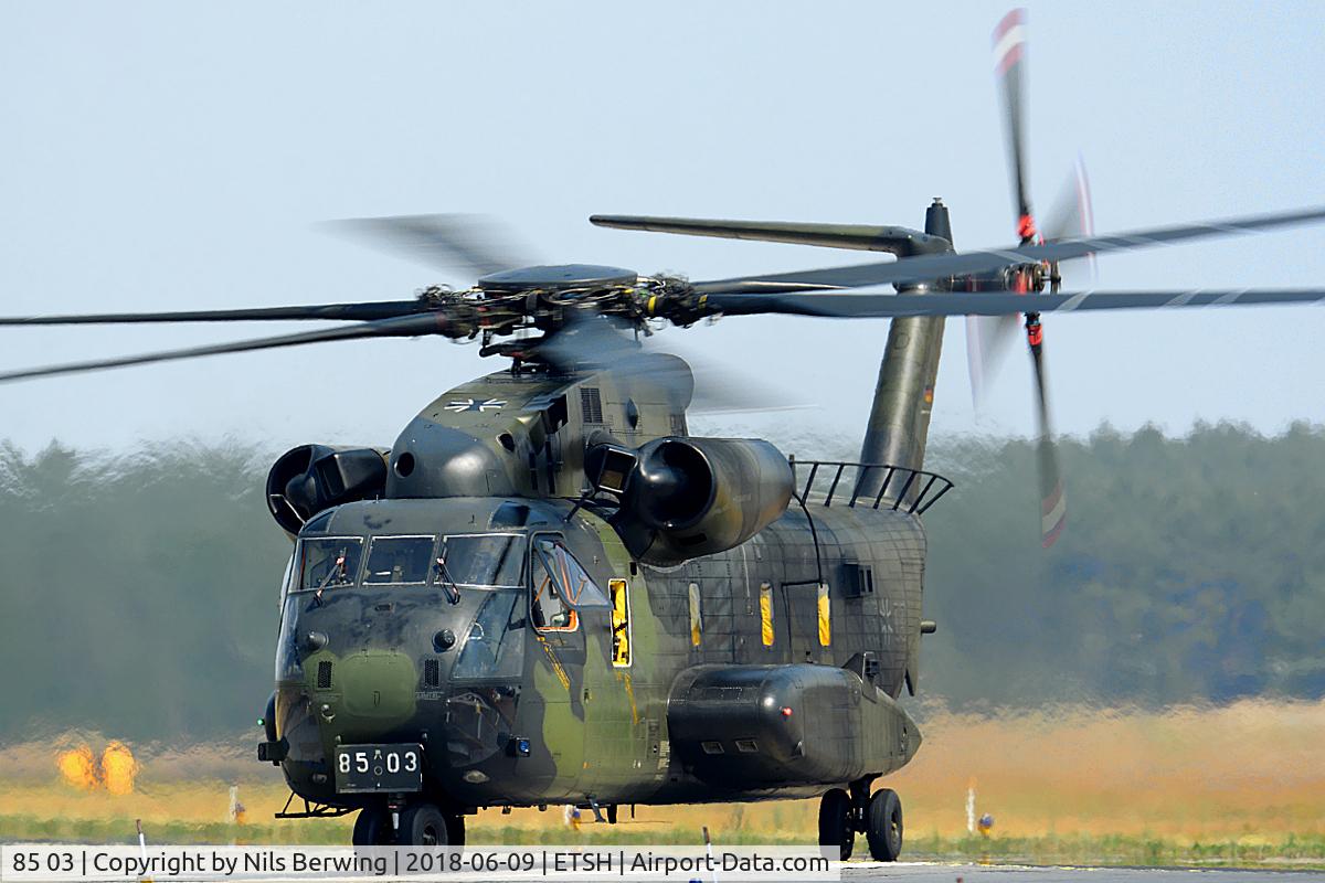 85 03, Sikorsky (VFW-Fokker) CH-53GA C/N V65-101, 85+03 at ETSH