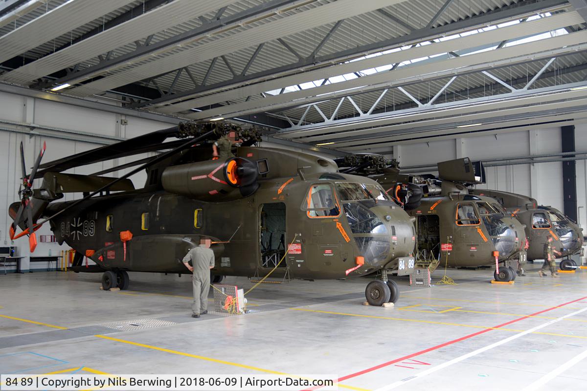 84 89, Sikorsky (VFW-Fokker) CH-53G C/N V65-087, 84+89 at ETSH