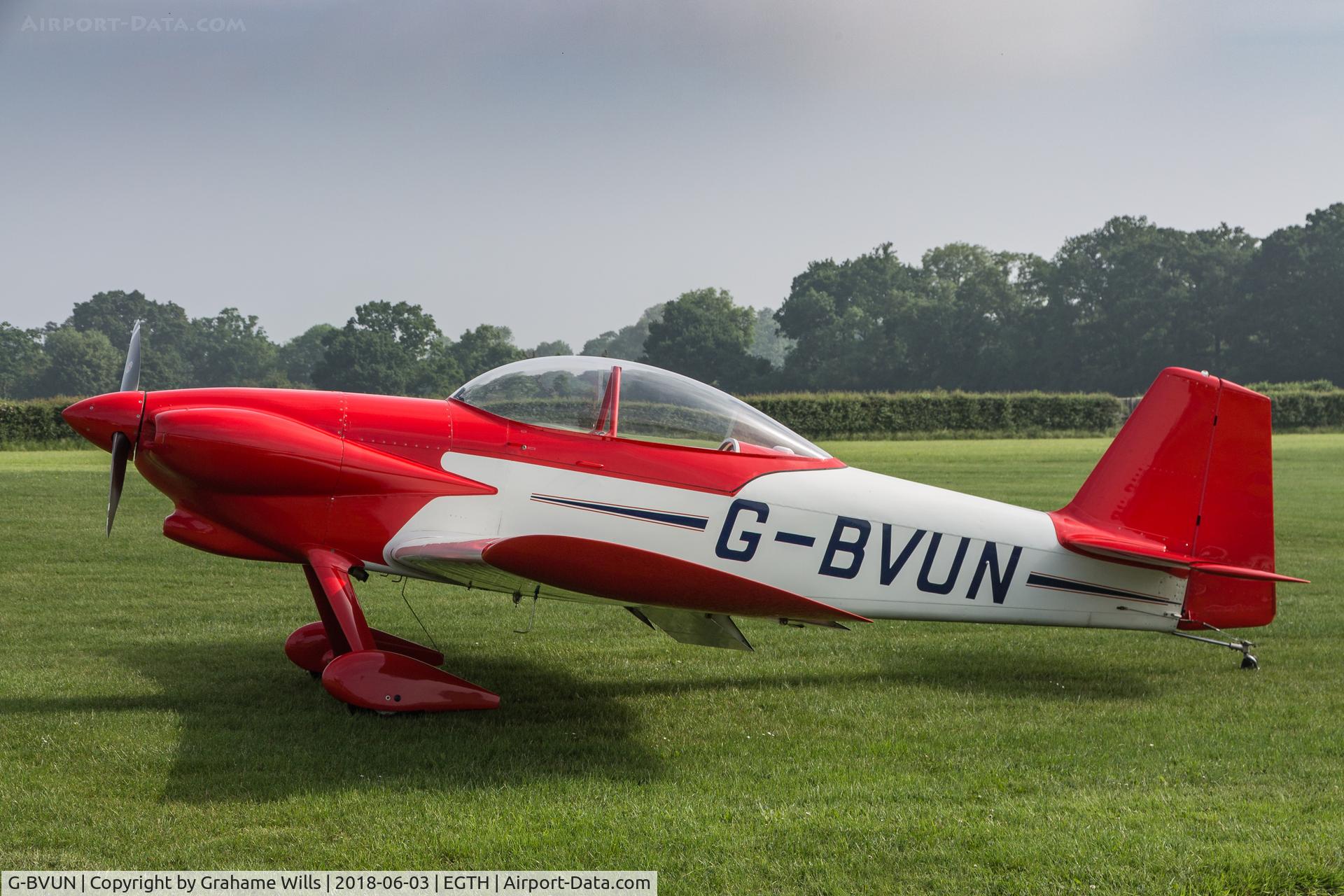 G-BVUN, 1996 Vans RV-4 C/N PFA 181-12488, Vans RV-4 G-BVUN Old Warden 3/6/18