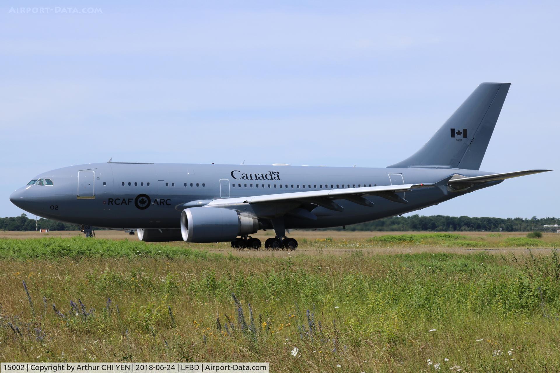 15002, 1988 Airbus CC-150 Polaris (A310-304(F)) C/N 482, RCAF at BOD.