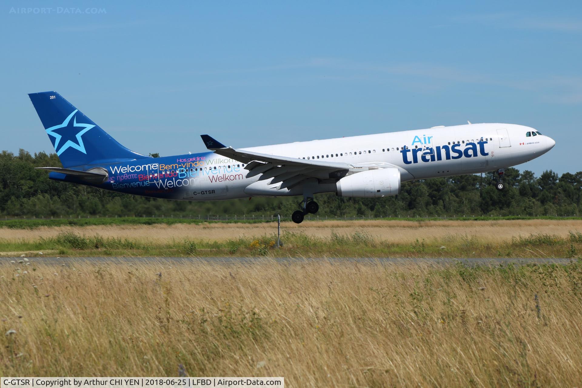 C-GTSR, 2008 Airbus A330-243 C/N 966, From YUL.