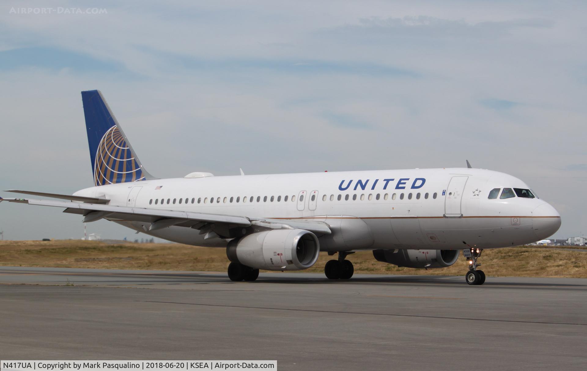 N417UA, 1994 Airbus A320-232 C/N 483, Airbus A320