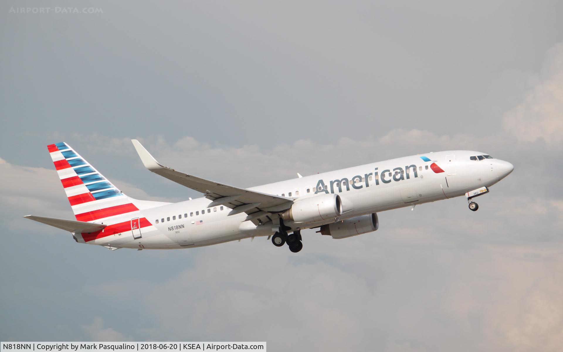 N818NN, 2009 Boeing 737-823 C/N 30910, Boeing 737-800