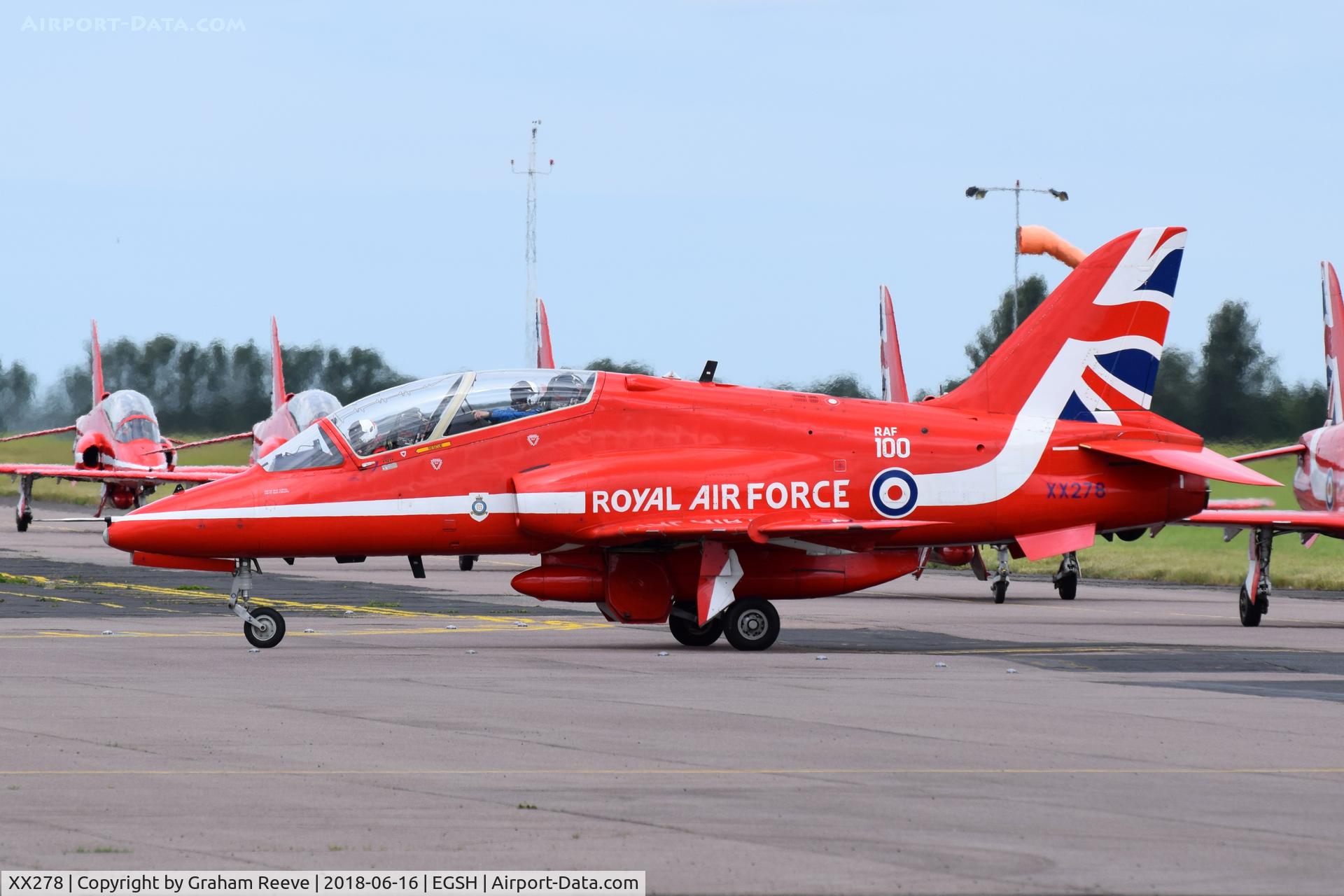 XX278, 1978 Hawker Siddeley Hawk T.1A C/N 103/312103, With 