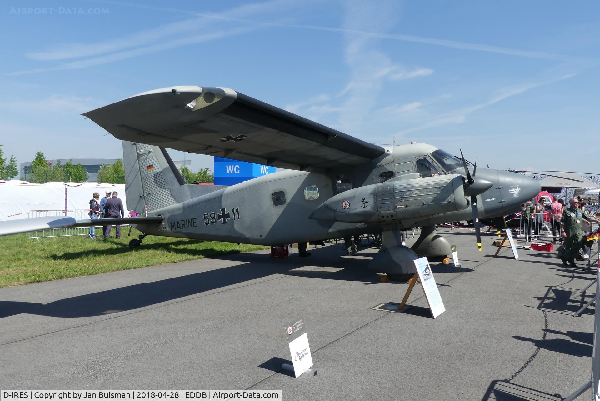D-IRES, Dornier Do-28D-2 Skyservant C/N 4186, 59+11, ILA 2018