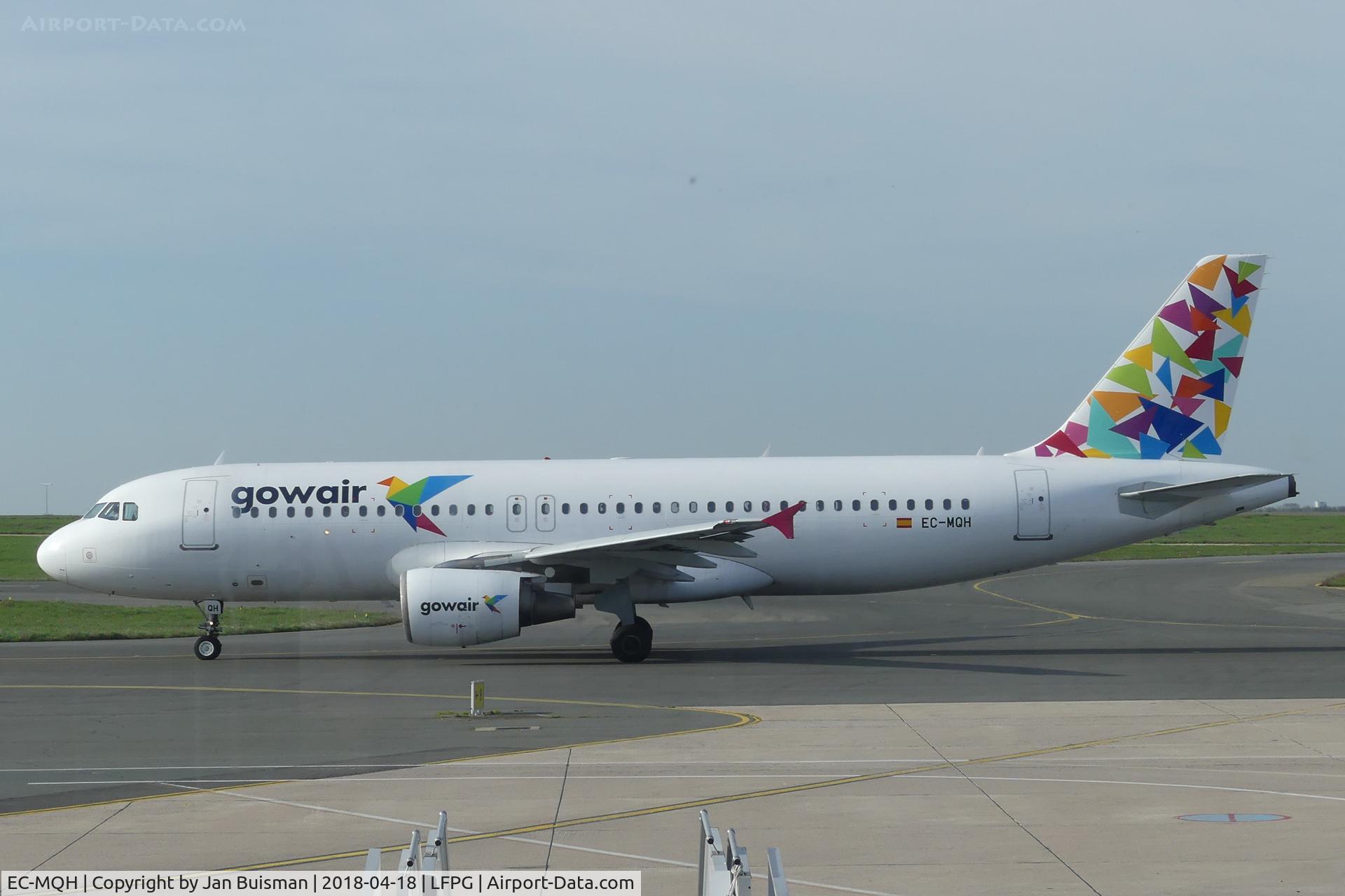 EC-MQH, 2000 Airbus A320-214 C/N 1296, Gowair