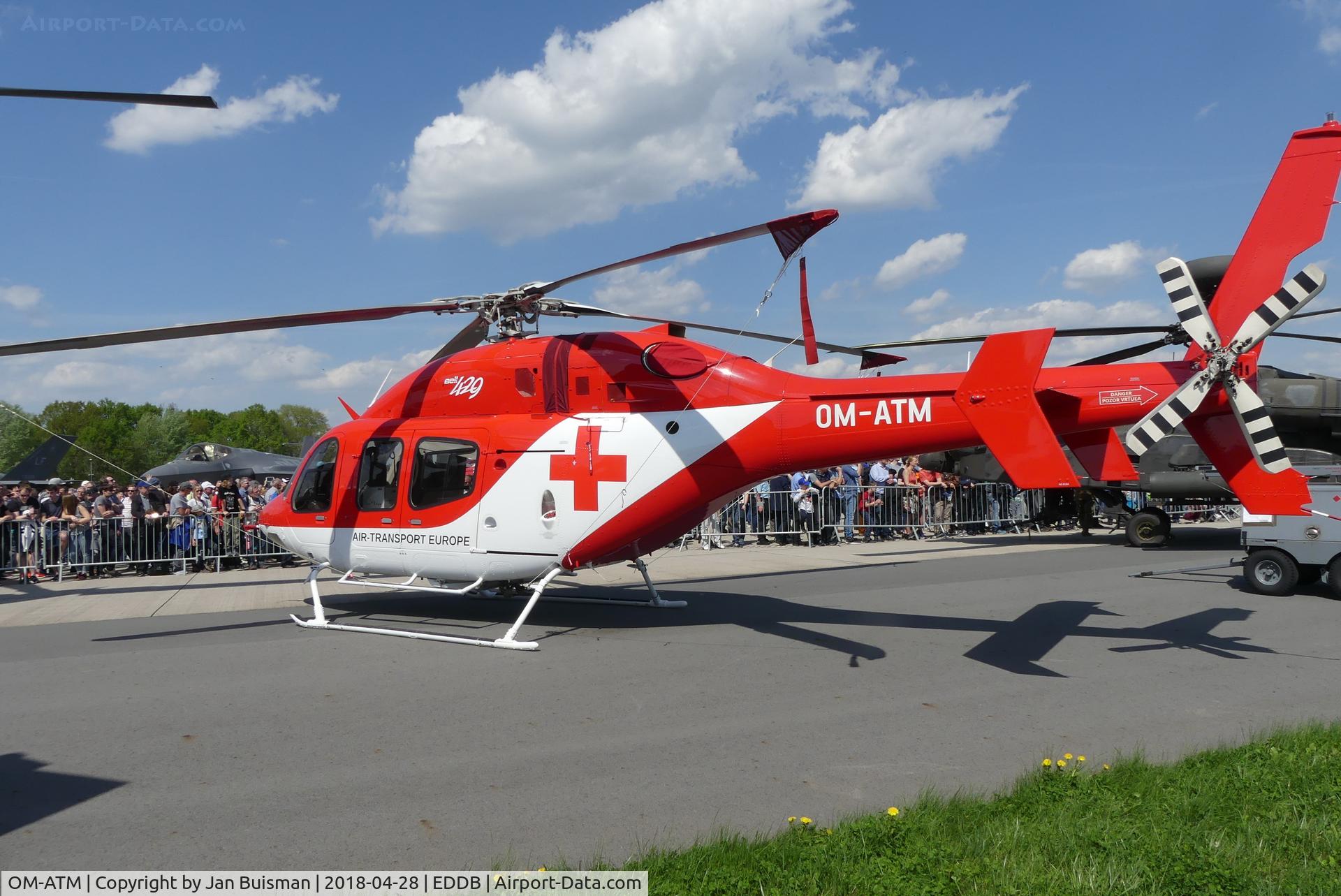 OM-ATM, 2014 Bell 429 GlobalRanger GlobalRanger C/N 57240, Air Transport Europe, ILA 2018