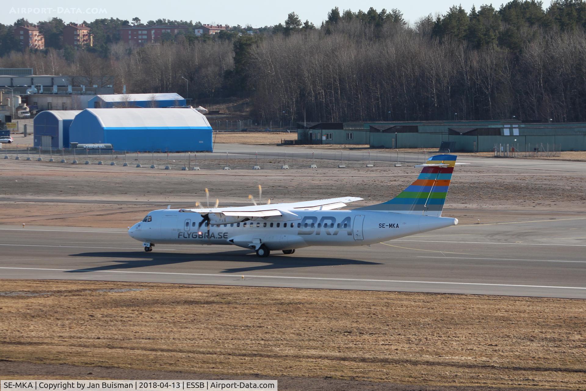 SE-MKA, 2015 ATR 72-212A C/N 1276, BRA, Braathens Regional