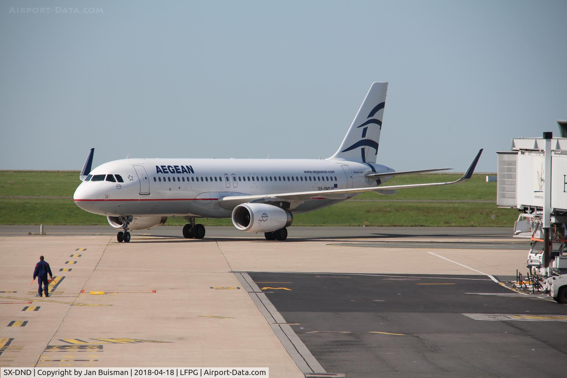 SX-DND, 2016 Airbus A320-232 C/N 6989, Aegean