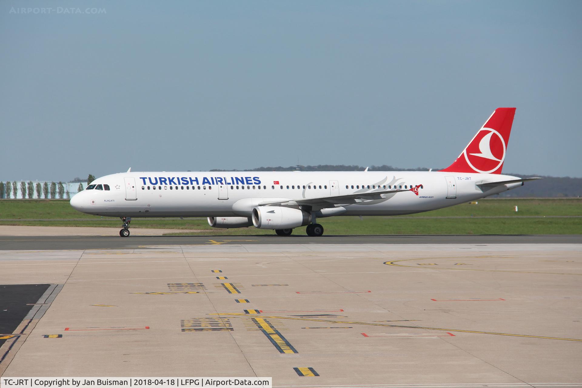 TC-JRT, 2011 Airbus A321-231 C/N 5667, THY