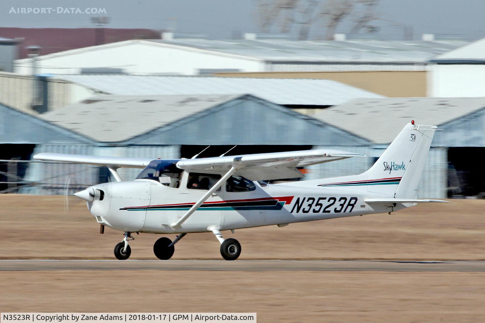N3523R, 2001 Cessna 172R C/N 17281016, At Grand Prairie Municipal