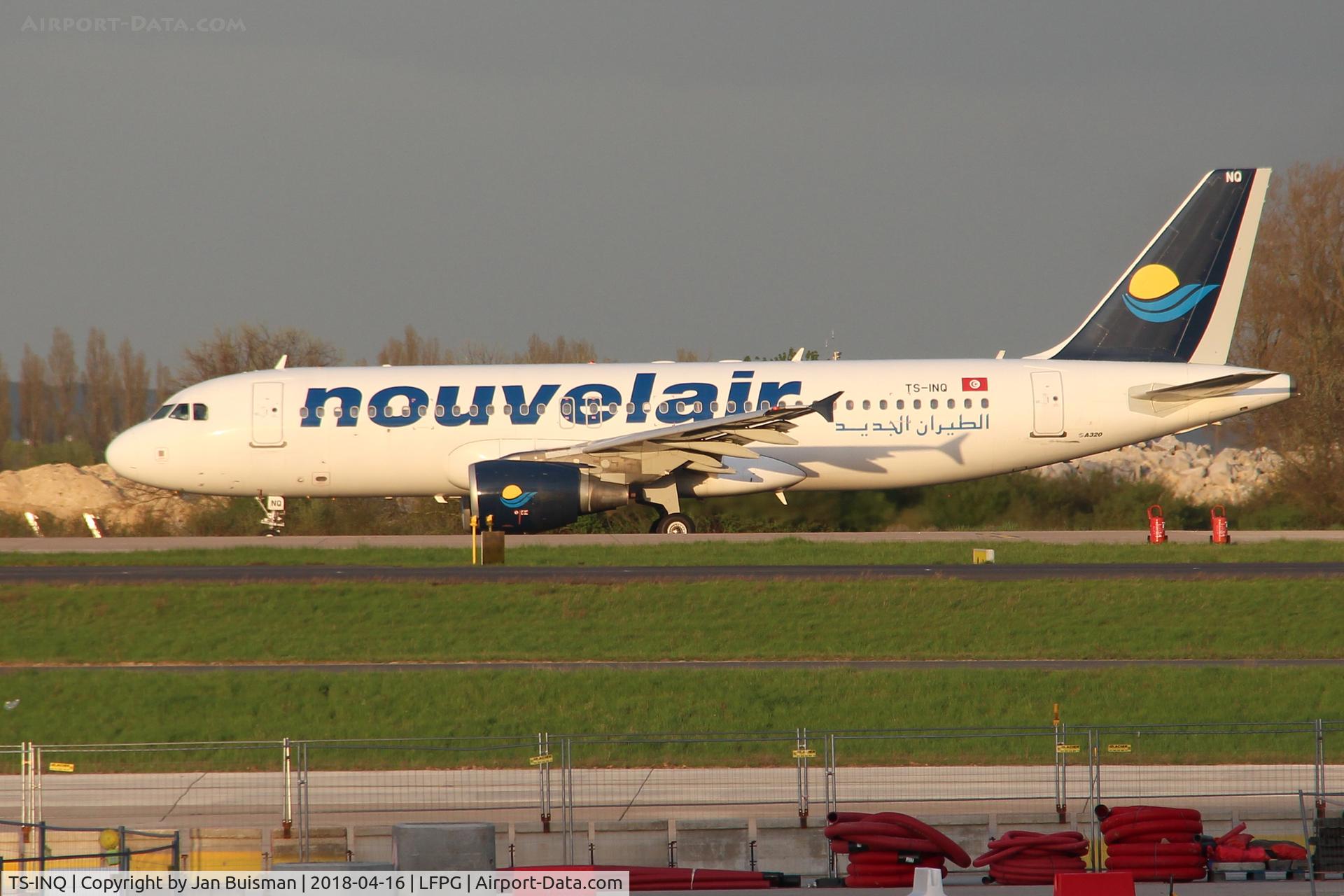 TS-INQ, 2004 Airbus A320-214 C/N 2158, Nouvelair