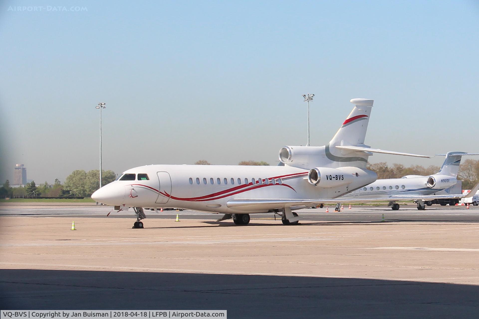 VQ-BVS, 2008 Dassault Falcon 7X C/N 48, Corporate