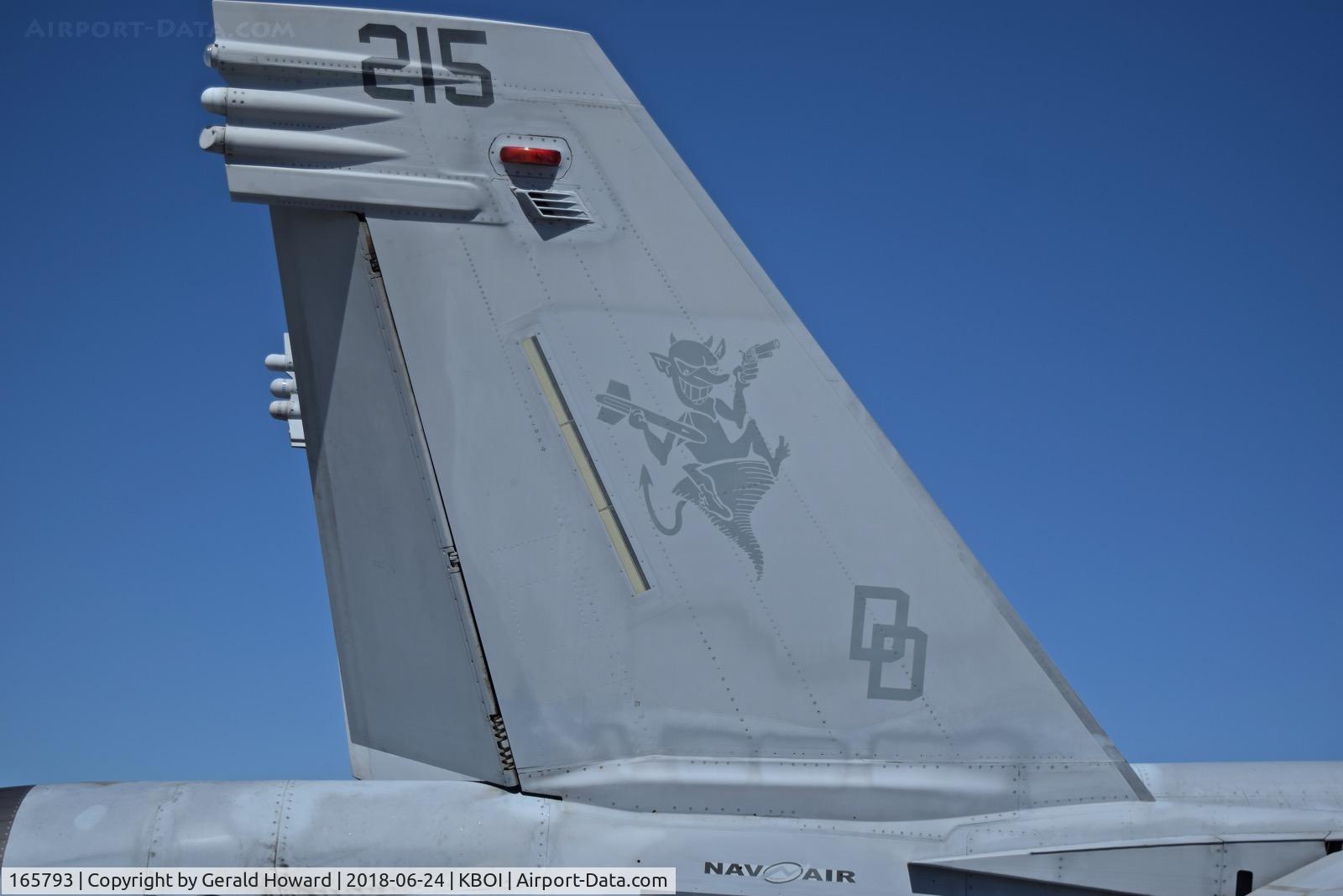 165793, Boeing F/A-18F Super Hornet C/N 1520/F019, VX-31 
