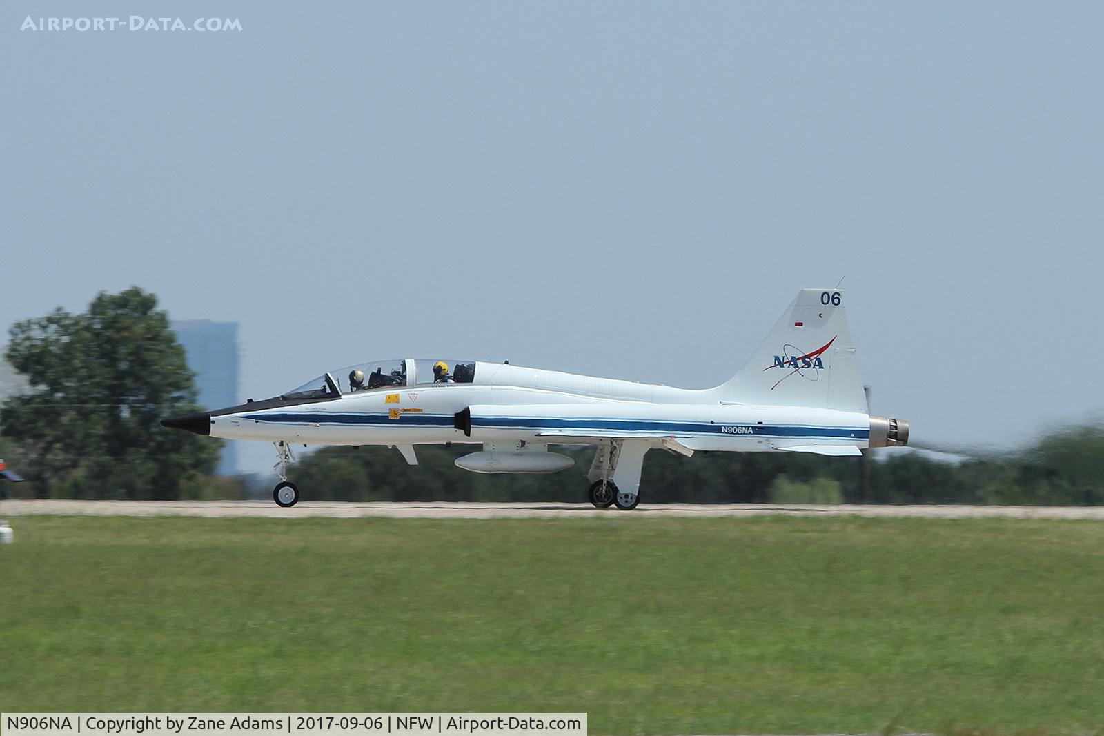 N906NA, 1965 Northrop T-38A Talon C/N N.5745, NASA T-38 departing NAS Fort Worth after Hurricane Harvey Evacuation