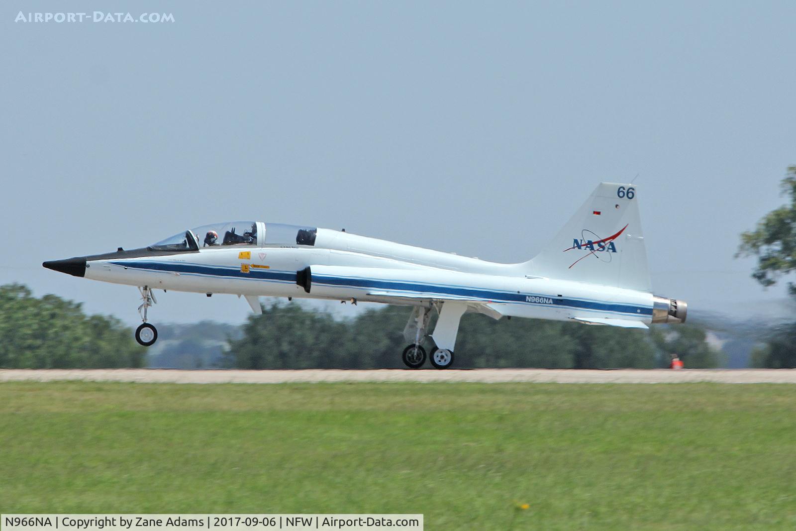 N966NA, 1965 Northrop T-38A Talon C/N N.5776, NASA T-38 departing NAS Fort Worth after Hurricane Harvey Evacuation