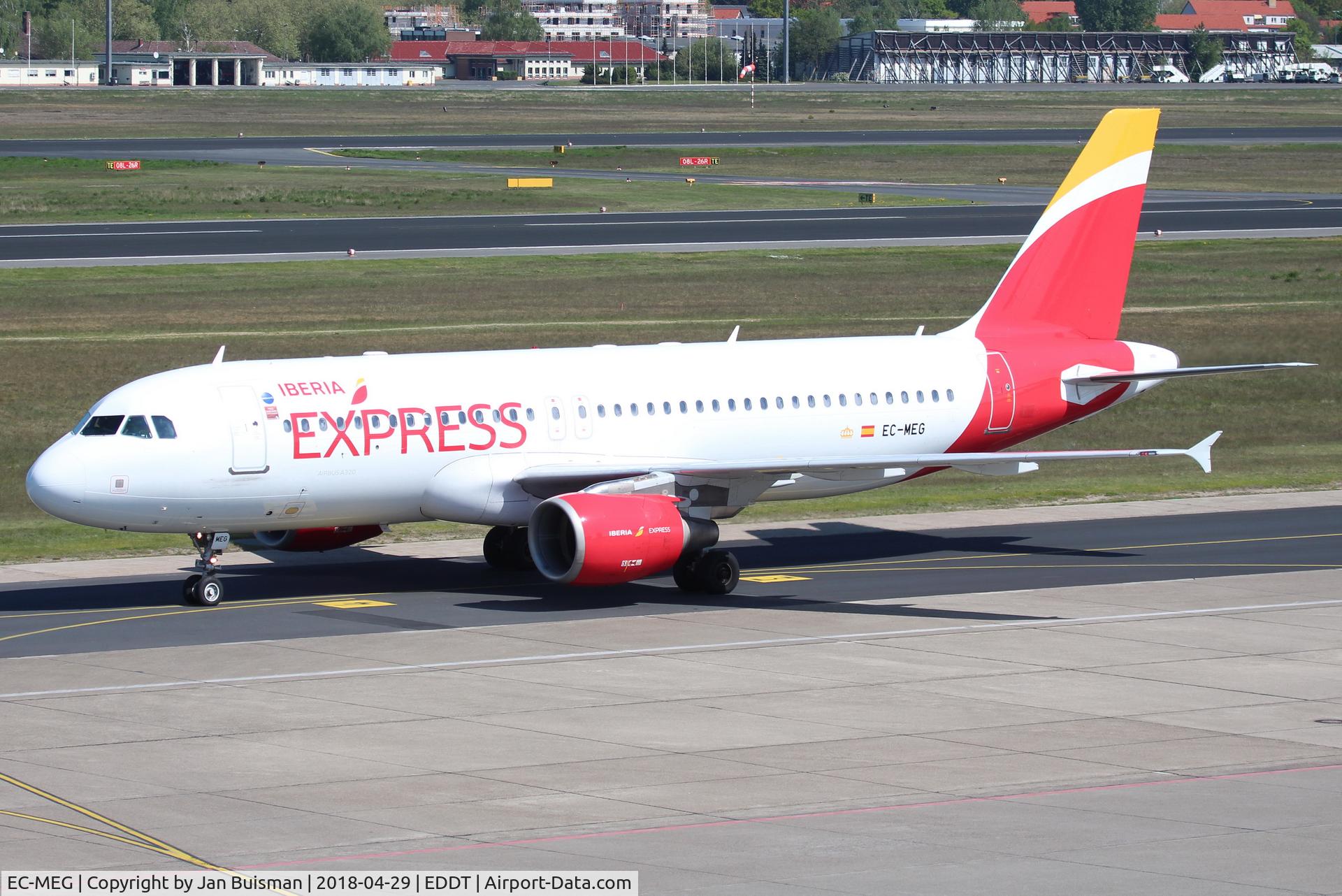EC-MEG, 2001 Airbus A320-214 C/N 1439, Iberia Express