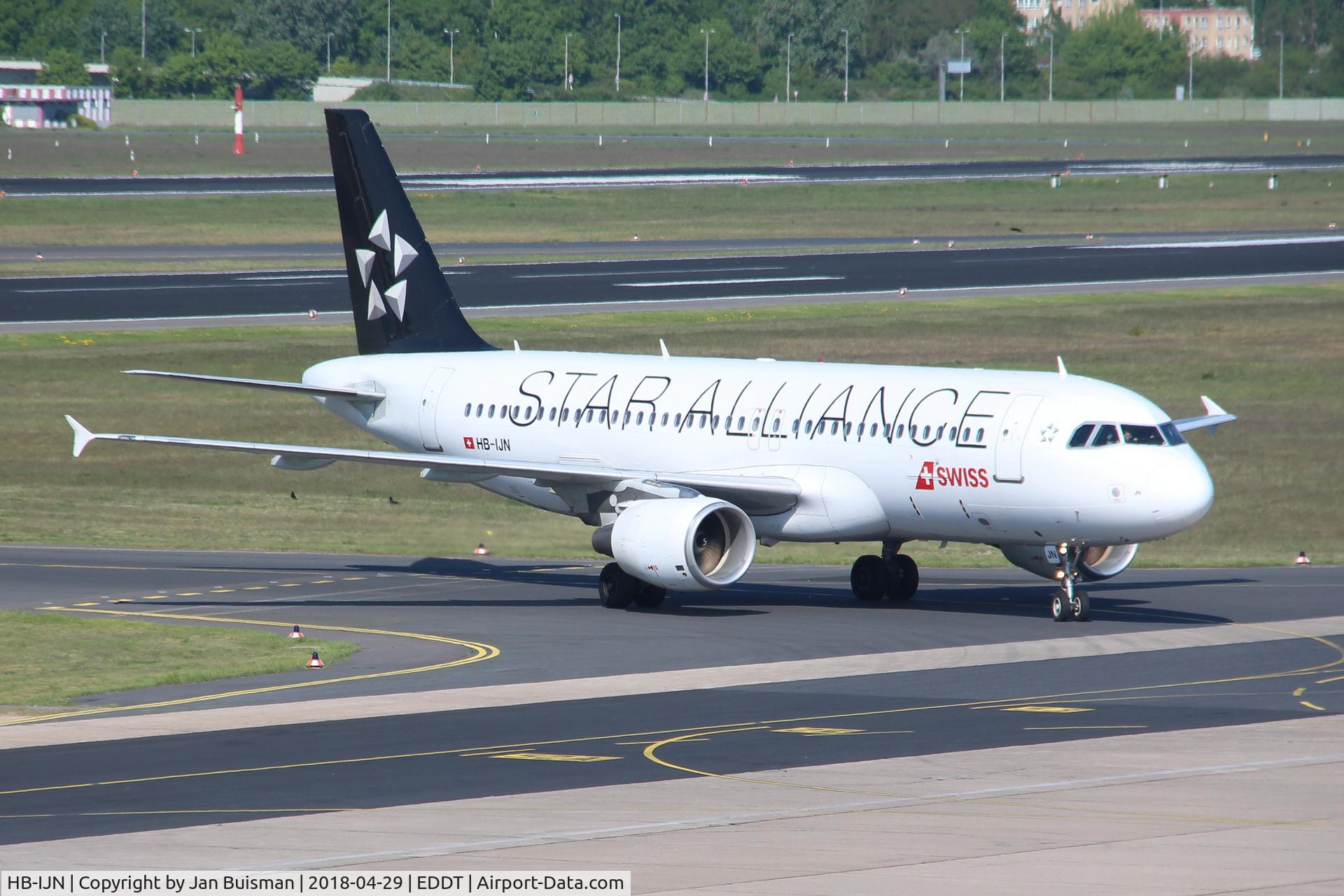 HB-IJN, 1996 Airbus A320-214 C/N 643, Swiss, Star Alliance livery