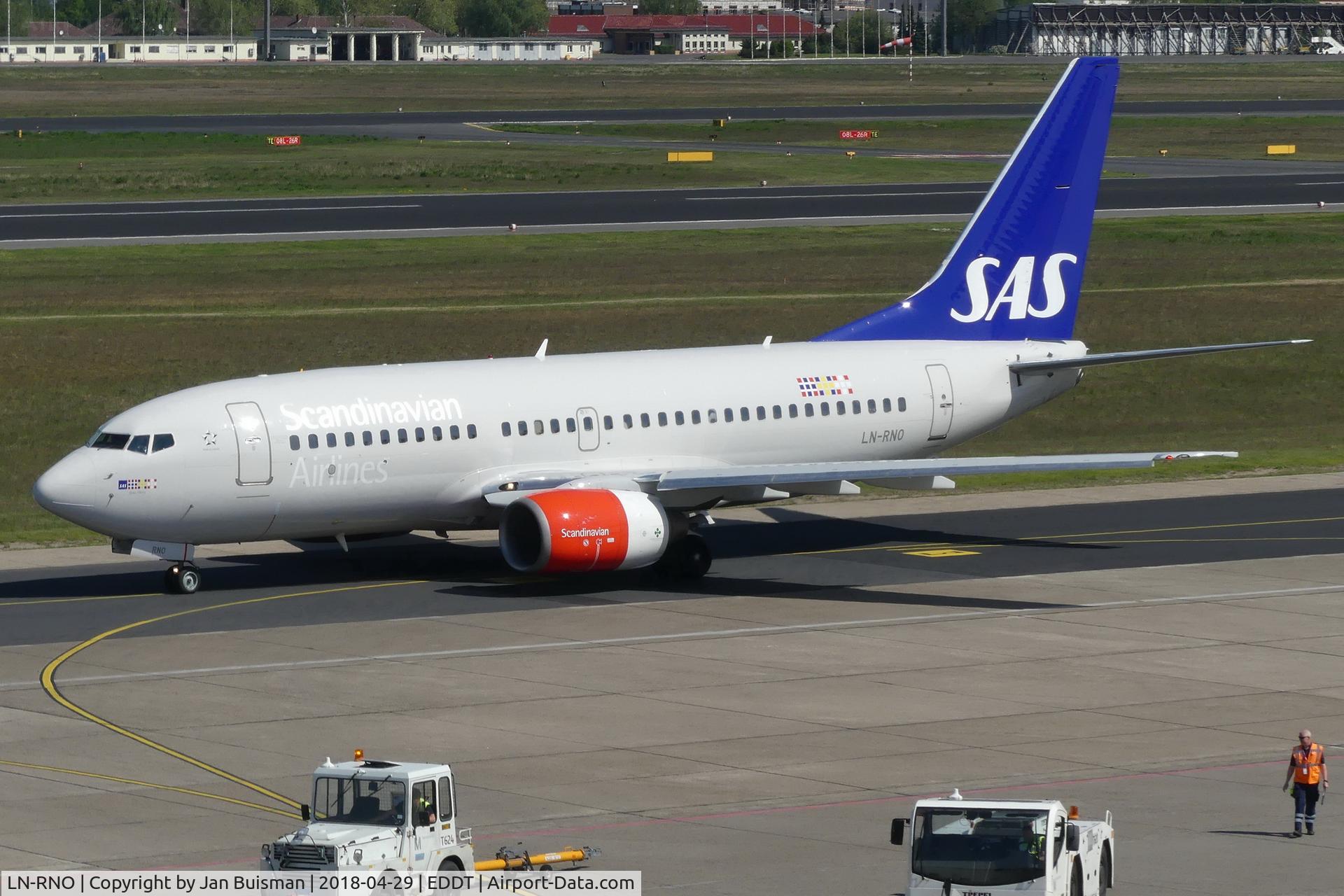 LN-RNO, 1999 Boeing 737-783 C/N 28316, SAS