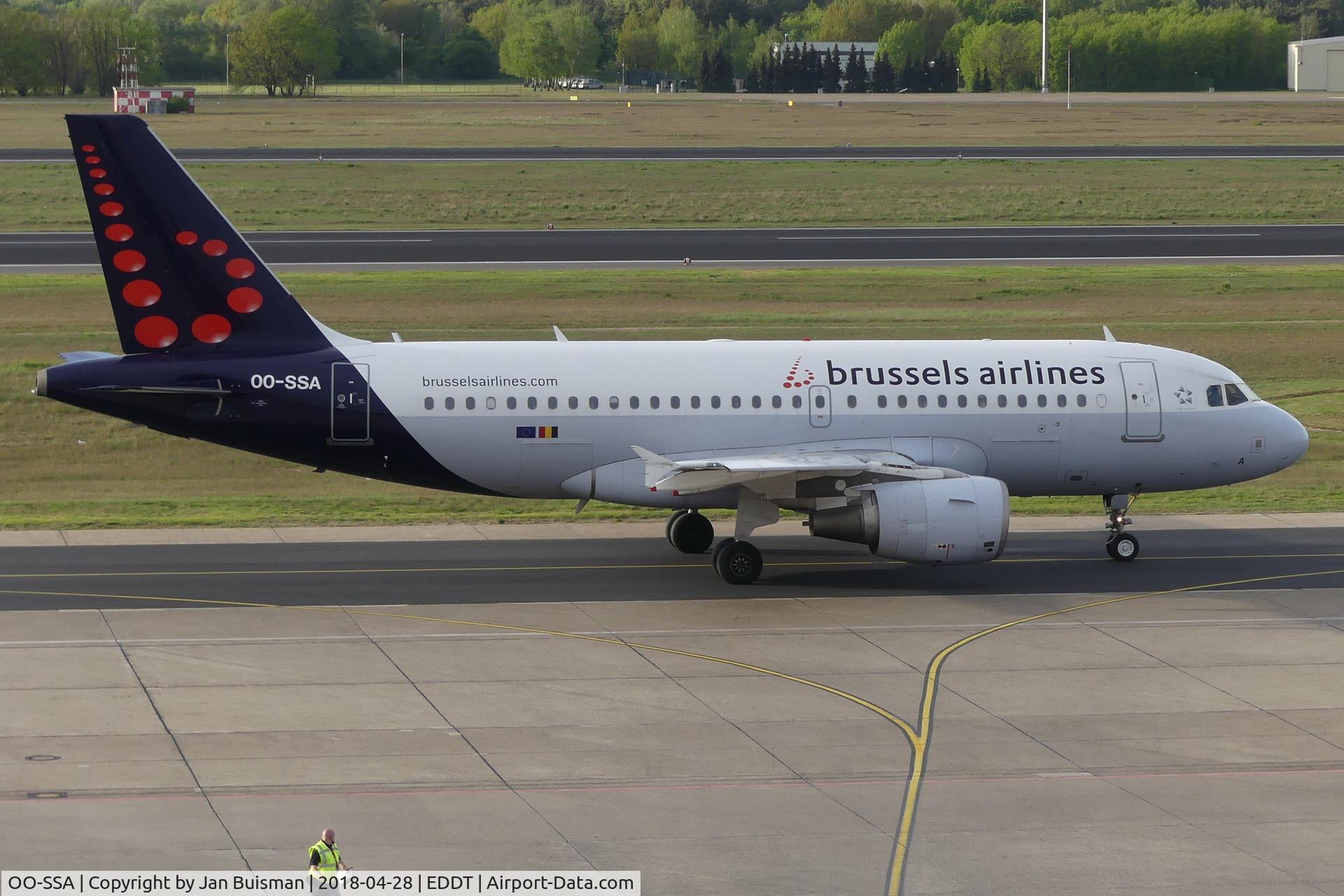 OO-SSA, 2005 Airbus A319-111 C/N 2392, Brussels Airlines