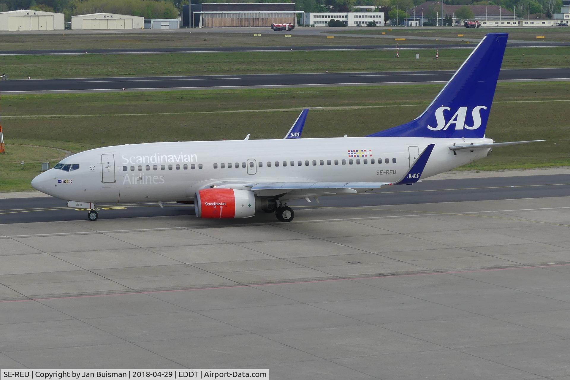 SE-REU, 2002 Boeing 737-76N C/N 33005, SAS