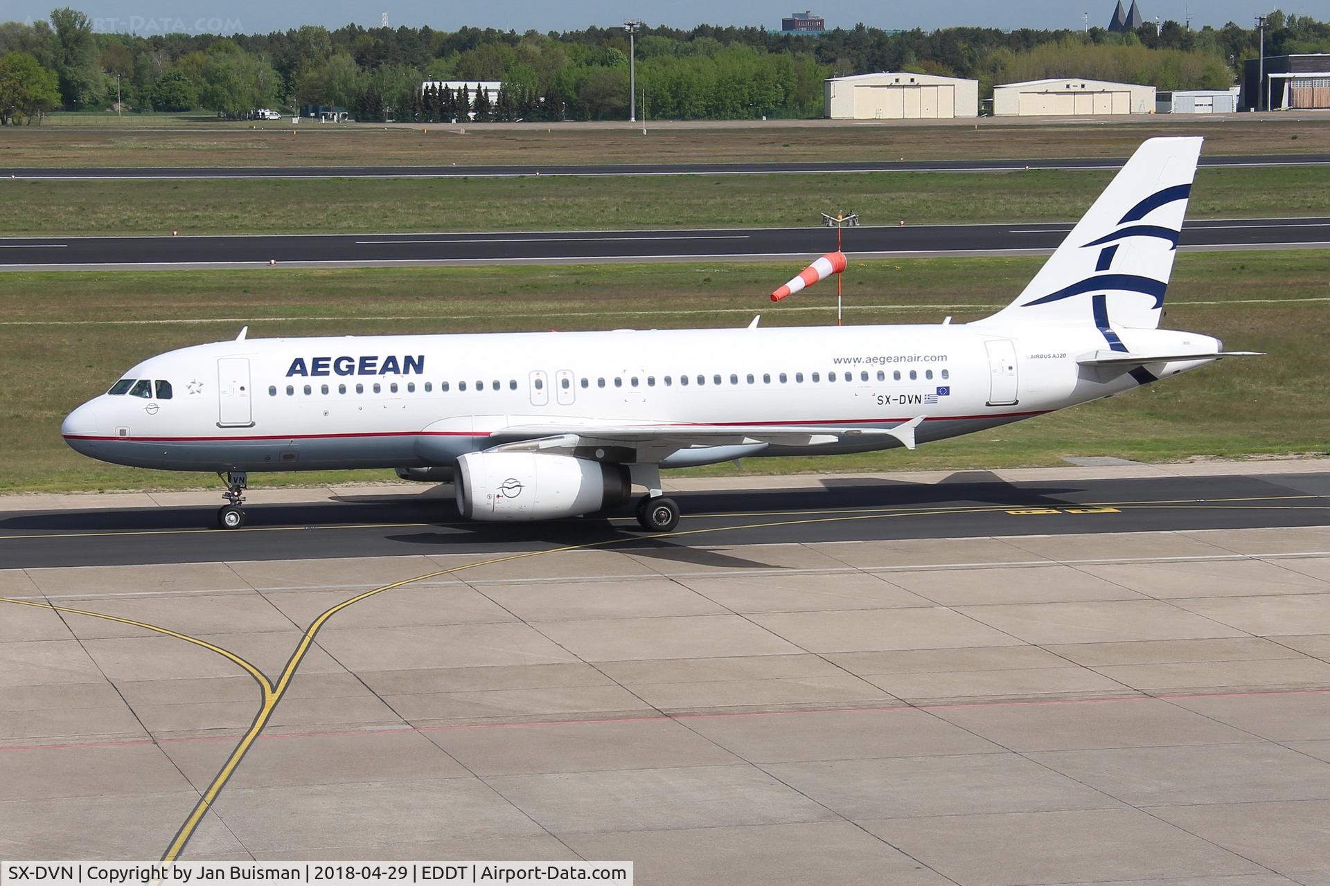 SX-DVN, 2008 Airbus A320-232 C/N 3478, Aegean Airlines