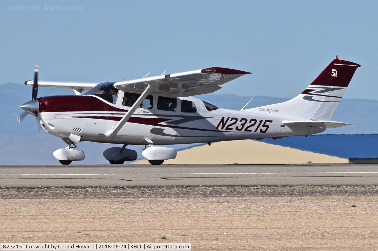 N23215, 2007 Cessna T206H Turbo Stationair C/N T20608754, Take off from RWY 10L.