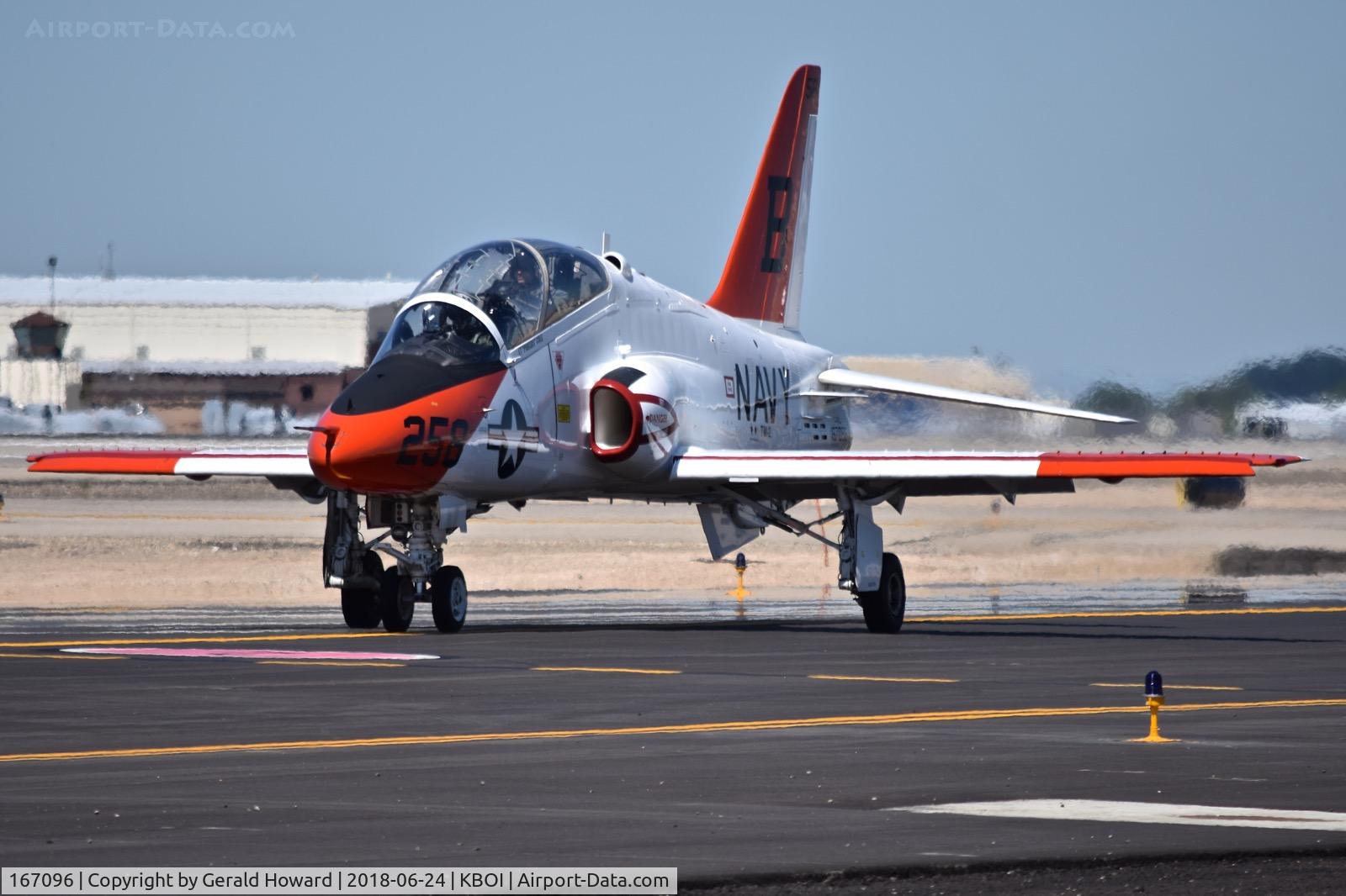 167096, Boeing T-45C Goshawk C/N C128, Taxiing on Alpha.