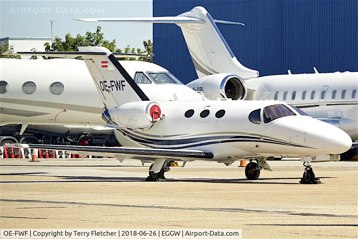 OE-FWF, 2007 Cessna 510 Citation Mustang Citation Mustang C/N 510-0048, at London Luton