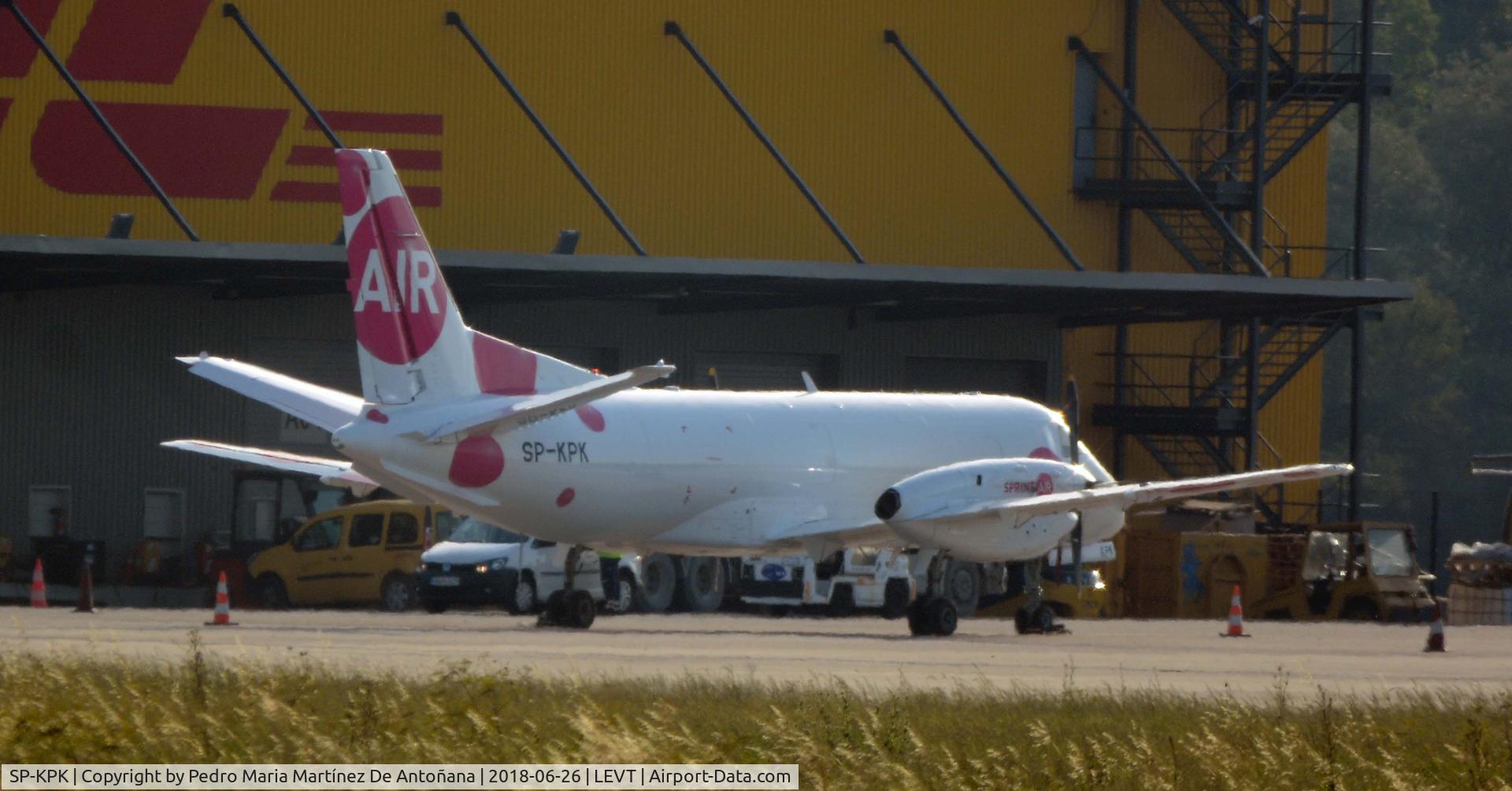 SP-KPK, 1985 Saab 340AF C/N 340A-026, Foronda - Vitoria-Gasteiz - Euskadi - España