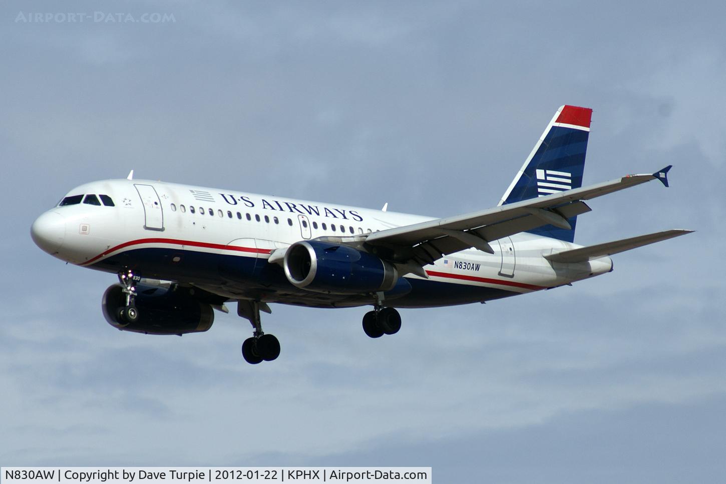N830AW, 2001 Airbus A319-132 C/N 1565, No comment.