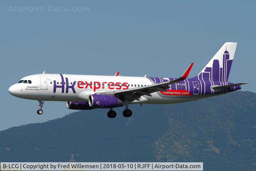 B-LCG, 2013 Airbus A320-232 C/N 5738, HONGKONGEXPRESS