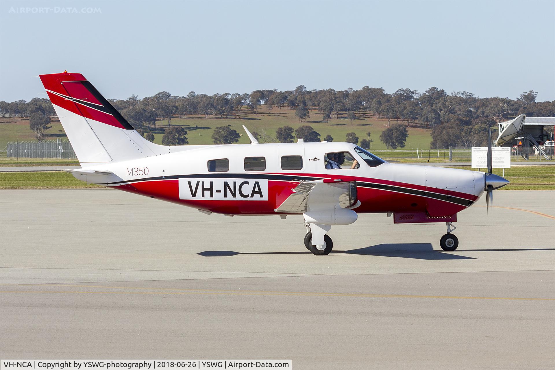 VH-NCA, 2016 Piper PA-46-350P Malibu Mirage Malibu Mirage C/N 4636687, Piper M350 (VH-NCA) at Wagga Wagga Airport
