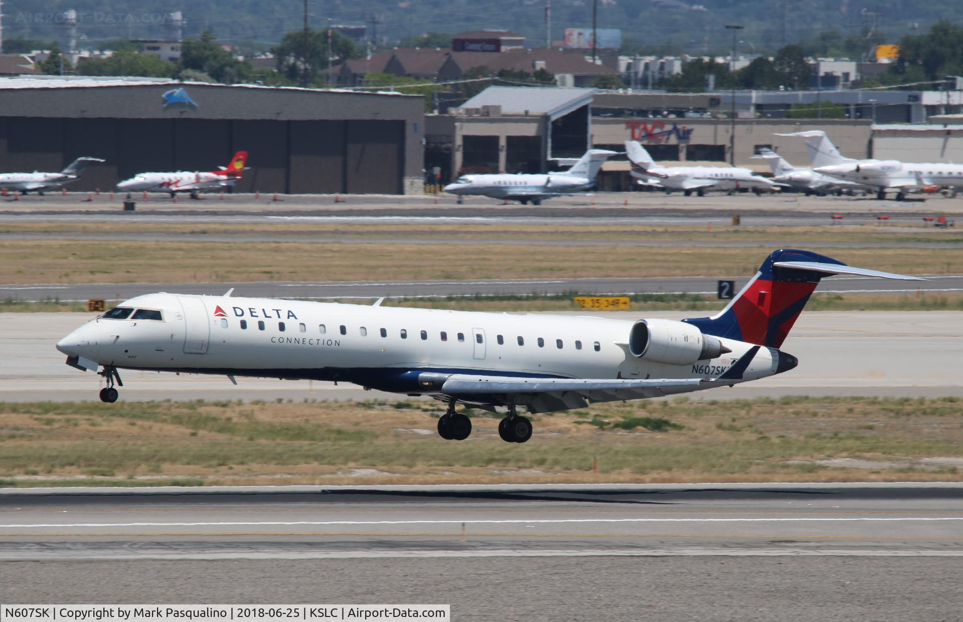 N607SK, 2006 Bombardier CRJ-702 (CL-600-2C10) Regional Jet C/N 10251, CL-600-2C10