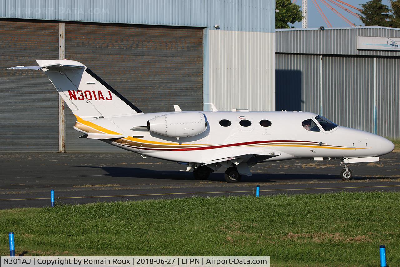 N301AJ, 2009 Cessna 510 Citation Mustang Citation Mustang C/N 510-0233, Parked