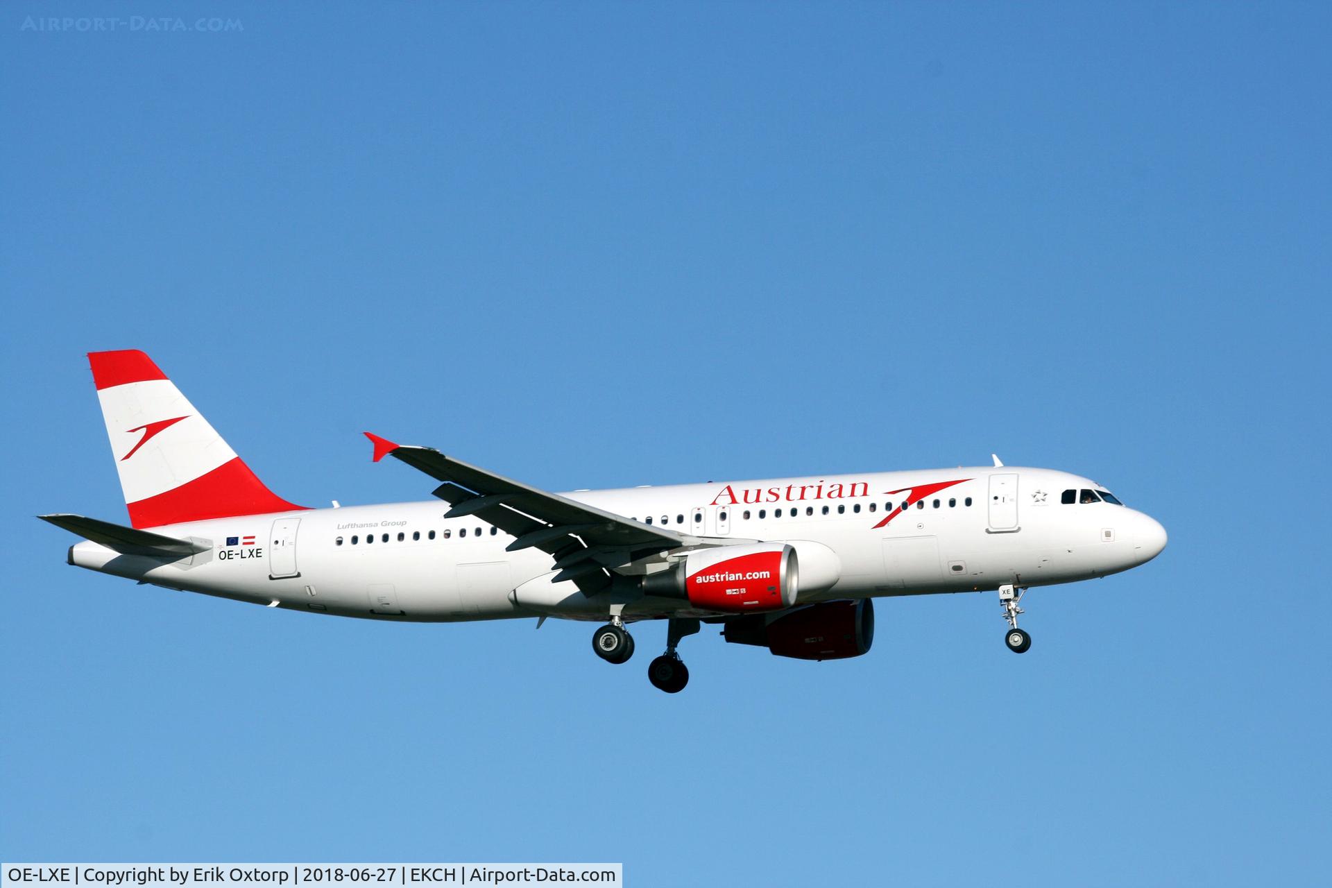 OE-LXE, 2008 Airbus A320-216 C/N 3532, OE-LXE landing rw 22L